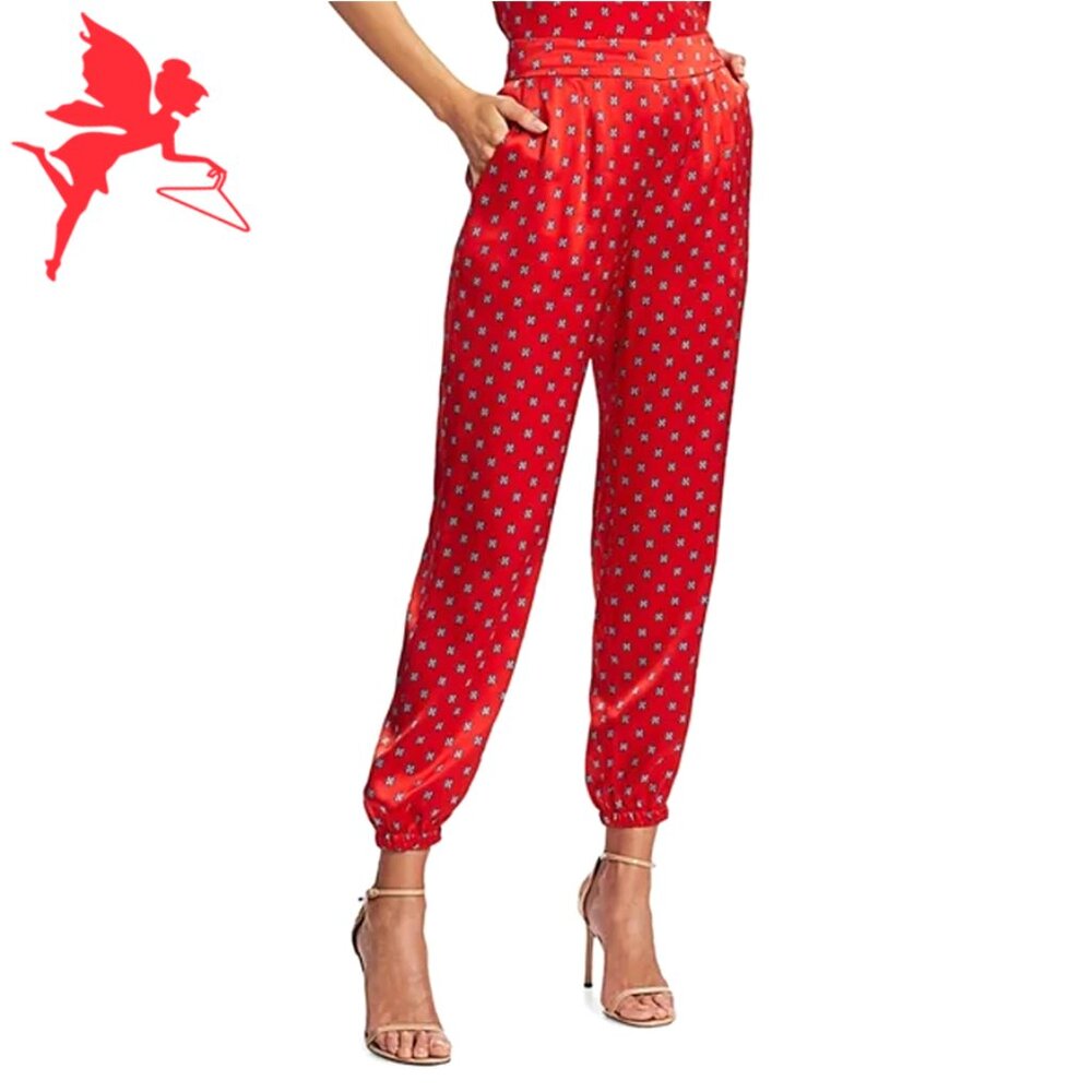 L'AGENCE Hamlin Silk Jogger Pants